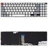 Spanish white keyboard 90NB0UI3-R30US0 for Asus Vivobook 15 Pro M3500
