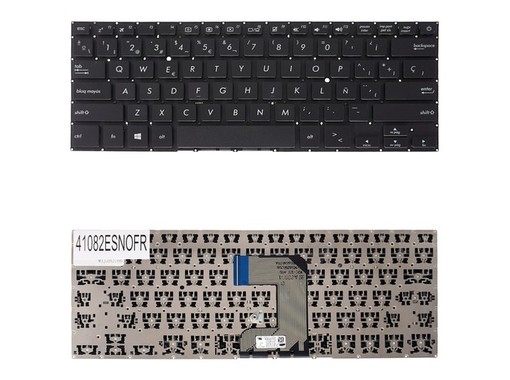 Clavier Espagnol 90NB0HK1-R31PO0 pour Asus VivoBook E406 et L406 sans cadre