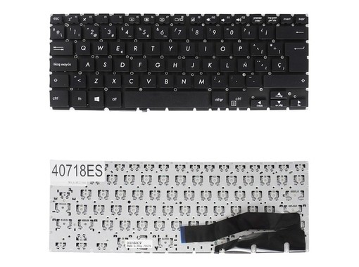 Clavier Espagnol pour Asus VivoBook Flip 14 TP410U avec référence AEBKJ701010
