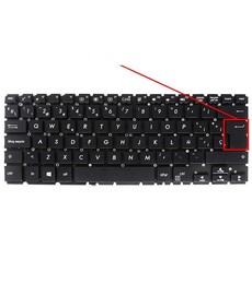 Clavier Espagnol pour Asus VivoBook Flip 14 TP410U avec référence AEBKJ701010