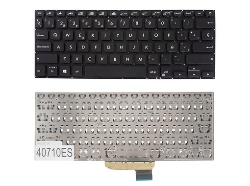 Clavier Espagnol AEXKLU01020 pour Asus VivoBook S14 S430 S430FA Sans Cadre
