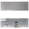 Spanische Tastatur für Asus Vivobook S15 S530 0KNB0-563DCB00 rahmenlos silberfarben