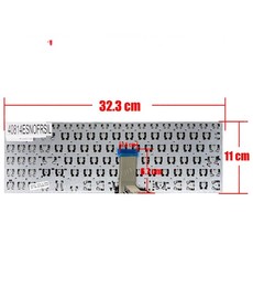 Teclado Español para Asus Vivobook S15 S530 0KNB0-563DCB00 sin marco color plata