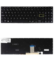 Spanish Keyboard for Asus Vivobook X521 S533 with reference 90NB0SE1-R31SP0 backlit