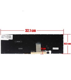 Spanish Keyboard for Asus Vivobook X521 S533 with reference 90NB0SE1-R31SP0 backlit