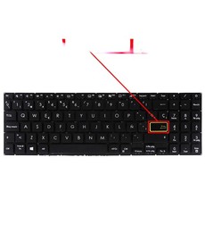 Clavier Espagnol pour Asus Vivobook X521 S533 avec référence 90NB0SE1-R31SP0 rétroéclairé