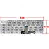 Spanische Tastatur 40711ES für Asus Vivobook X521 S533 E510 rahmenlos