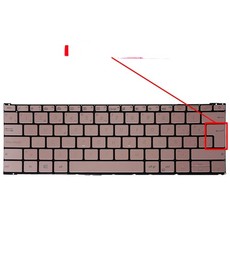 Clavier Espagnol pour Asus ZenBook 3 UX390 Rose 90NB0CZ2-R31US0