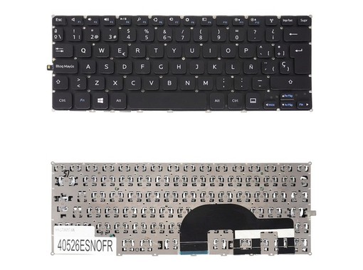 Spanish keyboard 8M5HH for Dell Inspiron 3135 3137 3138 and 11-3000 series frameless