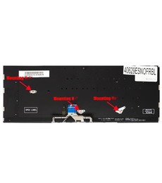 Spanische hintergrundbeleuchtete Tastatur 0KNB0-262AUS00 für Asus ZenBook Flip 14 UX461 Laptop