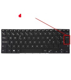 Clavier espagnol rétroéclairé 0KNB0-262AUS00 pour ordinateur portable Asus ZenBook Flip 14 UX461