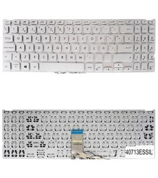 Spanish Keyboard 90NB0K92-R31SP0 for Asus Vivobook 15 X512 Silver