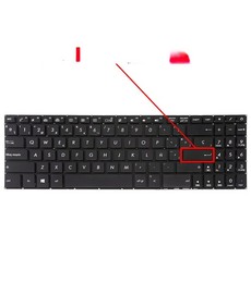 Clavier Espagnol pour Asus VivoBook 15 X570 YX570 avec référence 90NB0IX1-R30300 sans cadre