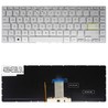 Clavier Espagnol pour Asus VivoBook S14 S433 40894ESBLSIL - Argent Rétroéclairé