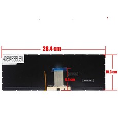 Clavier Espagnol pour Asus VivoBook S14 S433 40894ESBLSIL - Argent Rétroéclairé