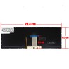 Clavier Espagnol pour Asus VivoBook S14 S433 40894ESBLSIL - Argent Rétroéclairé