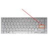 Spanish Keyboard for Asus VivoBook S14 S433 40894ESBLSIL - Silver Backlit