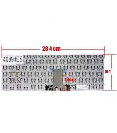 Spanische Tastatur für Asus VivoBook S14 S433 S433EA X421 ohne Rahmen