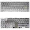 Clavier espagnol 40894ESSIL pour Asus VivoBook S14 S433 et X421, couleur argent sans cadre.