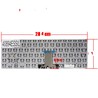 Teclado Espanhol 40894ESSIL para Asus VivoBook S14 S433 e X421, cor prateada sem moldura.