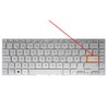 Spanische Tastatur 40894ESSIL für Asus VivoBook S14 S433 und X421, silberfarben ohne Rahmen.