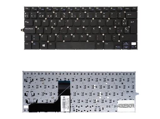 Clavier Espagnol 7W4K6 pour Dell Inspiron 11 3000 series sans cadre