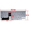 Teclado Espanhol 7W4K6 para Dell Inspiron 11 3000 series sem moldura