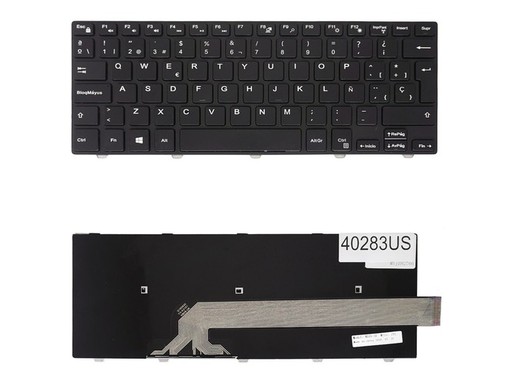 Clavier espagnol PK1313PZA00 pour Dell Inspiron 14 3442 et Latitude 3450