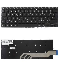 Clavier espagnol 0M9DMK pour Dell Inspiron 15 7560 et Latitude 3379