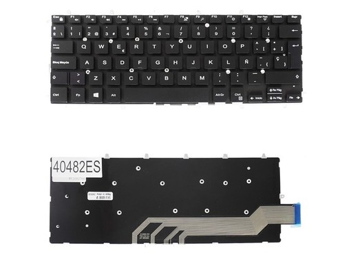 Spanish Keyboard 0M9DMK for Dell Inspiron 15 7560 and Latitude 3379