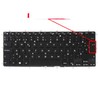 Spanish Keyboard for Dell Inspiron 15 7560 with reference 0M9DMK, backlit