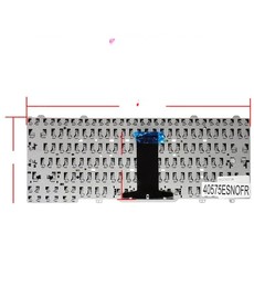 Teclado Espanhol sem moldura X5F72 para portátil Dell Latitude E5450 E7450 7480