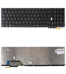 Spanische Tastatur für Asus ROG G55 G57 Laptop 0KNB0-6124ND00 mit Hintergrundbeleuchtung