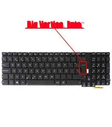 Spanische Tastatur für Asus ROG G55 G57 Laptop 0KNB0-6124ND00 mit Hintergrundbeleuchtung