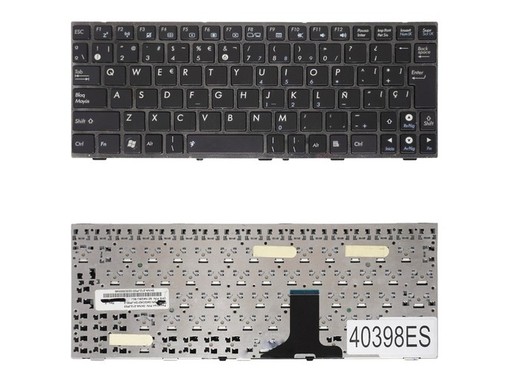 Clavier Espagnol 0KNA-211UK03 pour Asus Transformer Book T101M T101MT sans cadre