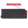 Clavier espagnol pour Dell Latitude 7300 7390 avec référence 7H37T, rétroéclairé et sans cadre.