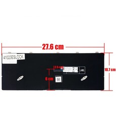 Teclado Espanhol H06WJ para Dell Chromebook 11 3100 5190 com estrutura
