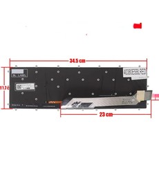 Teclado Español PK131Q03A05 para Dell G3 3590 G5 5500 retroiluminado
