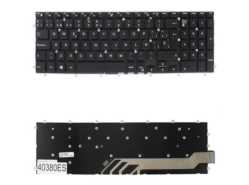 Spanish Keyboard 0X1R2N for Dell G3 3590 G5 5500 No Frame
