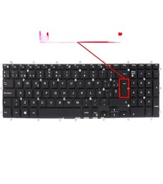 Spanische Tastatur 0X1R2N für Dell G3 3590 G5 5500 Rahmenlos