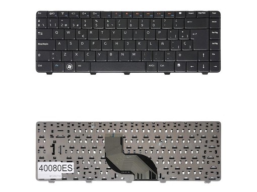 Teclado Espanhol 1R28D para Dell Inspiron 14R N4010 e 13R N3010