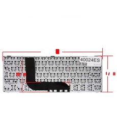 Clavier espagnol 05FCV3 pour Dell Inspiron 14z 5423, 13z 5323 et Vostro 3360