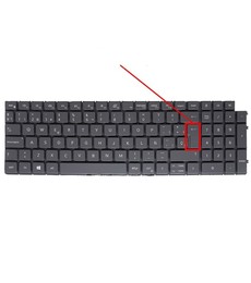 Clavier Espagnol MK2CK pour Dell Inspiron 15 7510 5510 5515 rétroéclairé gris