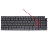 Teclado Espanhol MK2CK para Dell Inspiron 15 7510 5510 5515 3511 3515 16 7610 Cinzento sem moldura