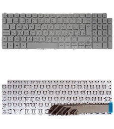 Clavier Espagnol 1FRFK pour Dell Inspiron 15 7590 sans cadre couleur argent