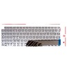 Teclado Español 1FRFK para Dell Inspiron 15 7590 sin marco color plata