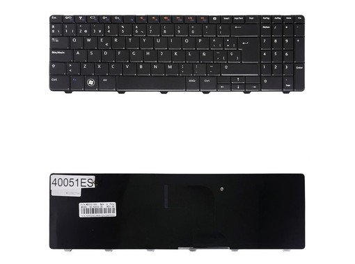 Teclado Español con marco 096DJT para Dell Inspiron 15R N5010 M5010