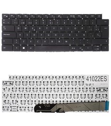 Spanische Tastatur 0WFWPJ für Dell Inspiron 5410 Vostro 5310 Latitude 3420 rahmenlos