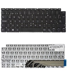 Clavier Espagnol 6VXWW pour Dell Inspiron 7490, 7391 et Latitude 7300