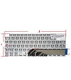 Clavier Espagnol 6VXWW pour Dell Inspiron 7490, 7391 et Latitude 7300